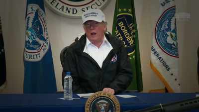[Lt.Col. Friedman] I don't
believe in open borders. - Trump 2024: The World After Trump