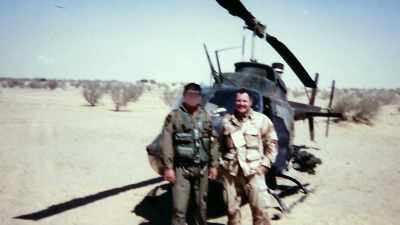 Lt. Col. Johnson and his co-pilot - Alien Endgame