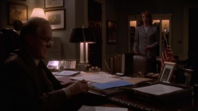 -lt feels weird because--
-Okay, send him in. - The West Wing