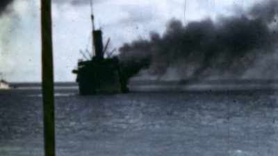 LT GRIFFITHS: With one big crash - The Pacific War in Color