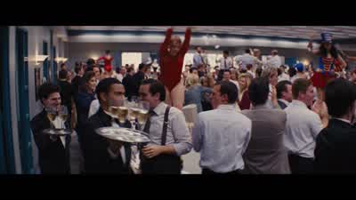 Send in the stripees! - The Wolf of Wall Street