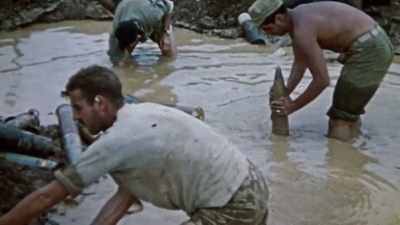 LT KILPATRICK:
The mud got so deep - The Pacific War in Color