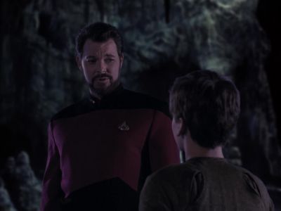 Lt was never the Romulans. - Star Trek: The Next Generation