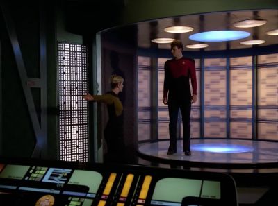 Lt Yar of Security, sir. - Star Trek: The Next Generation