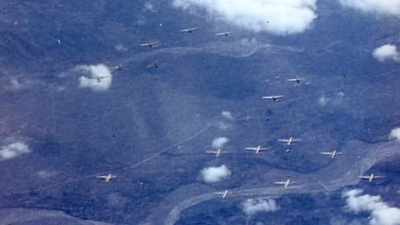 LTN BRADEN: One
plane tried that one day - The Pacific War in Color