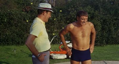 Ned's just crazy about our pool - The Swimmer
