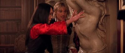 It's just a rock with some gibberish on itThat's Chinese - Shanghai Knights