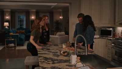 LUCAS: Yeah, it was the
least that we could do - The Spencer Sisters