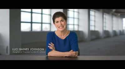 LUCI BAINES JOHNSON:
My father saw it - All In: The Fight for Democracy