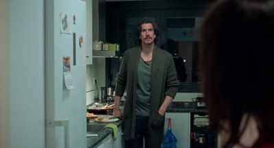 Lucía.
Your downstairs neighbor. - Something Is About to Happen