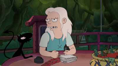 Lucille, stop it.
You're being a bad influence. - Disenchantment