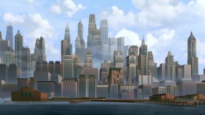(Lucius) Though this disaster
struck only months ago, - Batman: The Doom That Came to Gotham