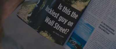 "Luckiest guy on Wall Street?" - Wakefield