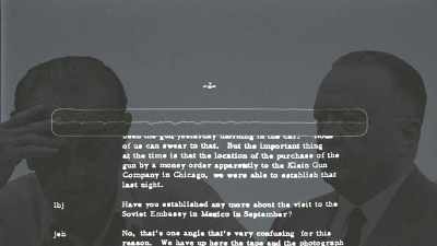 Luckily, a transcript of this
call was declassified in 1993. - The Assassination & Mrs. Paine