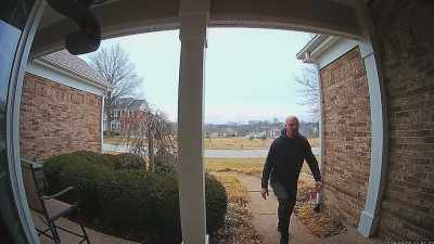 Luckily, he was able to rewind
his surveillance camera - Neighborhood Wars