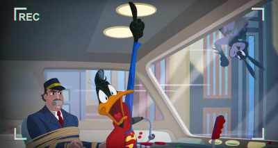 Luckily Super Duck is here to save the - Space Jam: A New Legacy