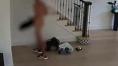 Luckily, the homeowner is out, - Neighborhood Wars