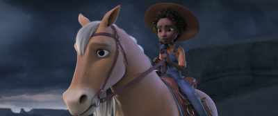 LUCKY: ♪ Know that you have
fire in your heart ♪ - Spirit Untamed