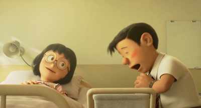Lucunya. Ini anakku, ya? - Stand by Me Doraemon 2