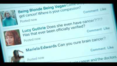 [Lucy] Does she even have cancer?
Has that ever been officially verified? - Apple Cider Vinegar