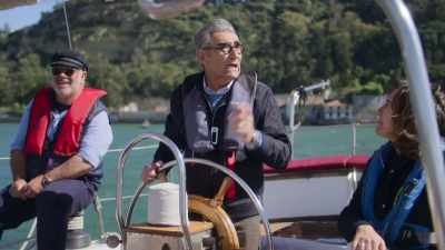 [Luísa] The first name was Salazar Bridge.
This remind you something? - The Reluctant Traveler with Eugene Levy