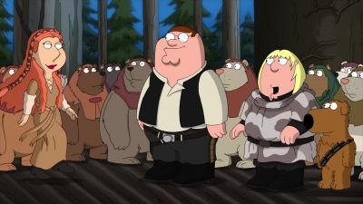 - Luke! Han!
- Leia! - Family Guy