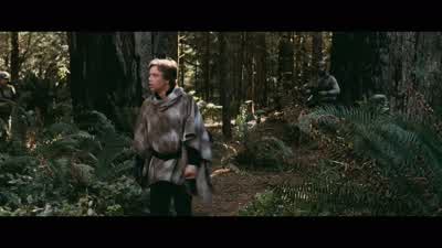 Luke! Where's Leia? She didn't come back? I thought she was with you. We got separated. We better go - Star Wars: Episode VI   Return of the Jedi