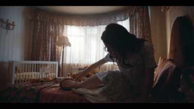 (lullaby music playing) - The Baby