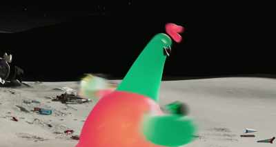 [Lulu cackling] - Over the Moon