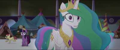 Luna, quick! Go south!
Beyond the badlands! - My Little Pony: The Movie