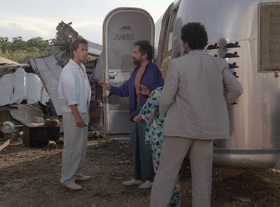 Lunch. On me.
On you? - Miami Vice