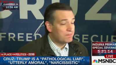 - Lyin' Ted does not have the
temperament to be doing this. - Trump: The Art of the Insult