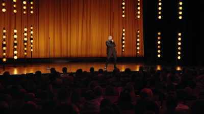 Lying awake, just watching...
watching Hitler, - Kevin Bridges: The Overdue Catch-Up
