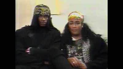 Lying in front of my mom, - Milli Vanilli