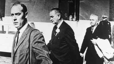 Lyndon Johnson actually told
Kennedy's press secretary, - JFK: What The Doctors Saw