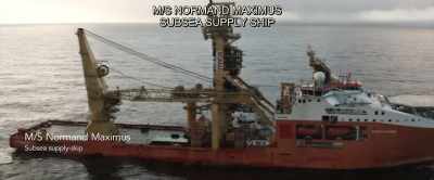M/S NORMAND MAXIMUS
SUBSEA SUPPLY SHIP - The Burning Sea