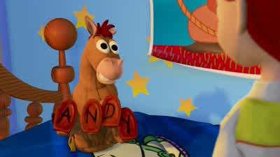 Uh ma'am I uhI wanted to say you're a bright young womanwith a beautiful yarnful of hairHairful of yarn It's uh Whoo UhI must goWell aren't you the sweetest space toy I ever met - Toy Story 2