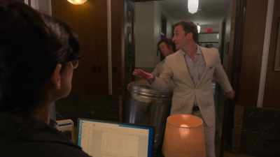 Ma'am, please remain calm.
This will all be over soon. - Leverage: Redemption