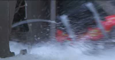 Ma'am? May I have a word with you? Don't come in. I'm naked. What's on your mind, monkey butt? - Home Alone 3