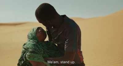 Ma'am, stand up. - Io Capitano