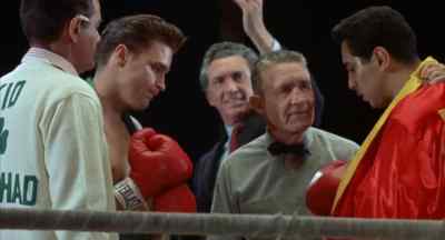 Mac, have 20 cops ready to get us back
from the ring to our dressing room. - Kid Galahad