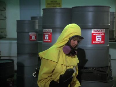 Mac, that's filled with concrete. We use it as a signpost. - MacGyver