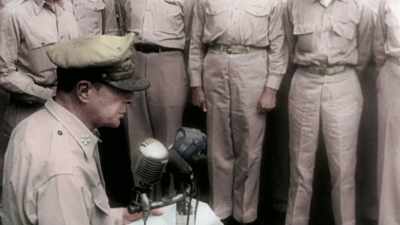 MacArthur:
LET US PRAY THAT PEACE - America in Color