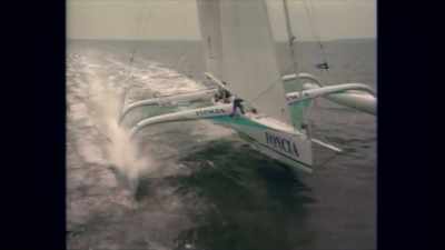 MacArthur: When you sail
around the world on a boat, - A Brief History of the Future