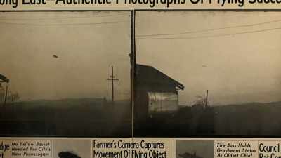 Maccabee also
analyzed the position - Alien Chronicles: Top UFO Encounters