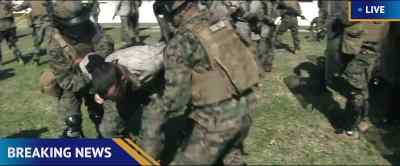 MacDill Air Force Base
appears to have been taken over - War Game