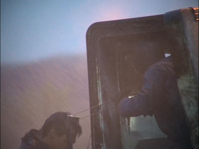 MACGYVER: It's just about over the shaft. - MacGyver