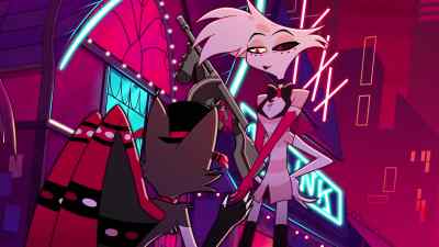 [machine gun continues firing] - Hazbin Hotel