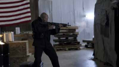 (machine gun firing) - Age of the Living Dead