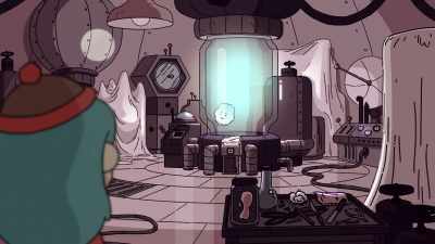 [machine humming] - Hilda